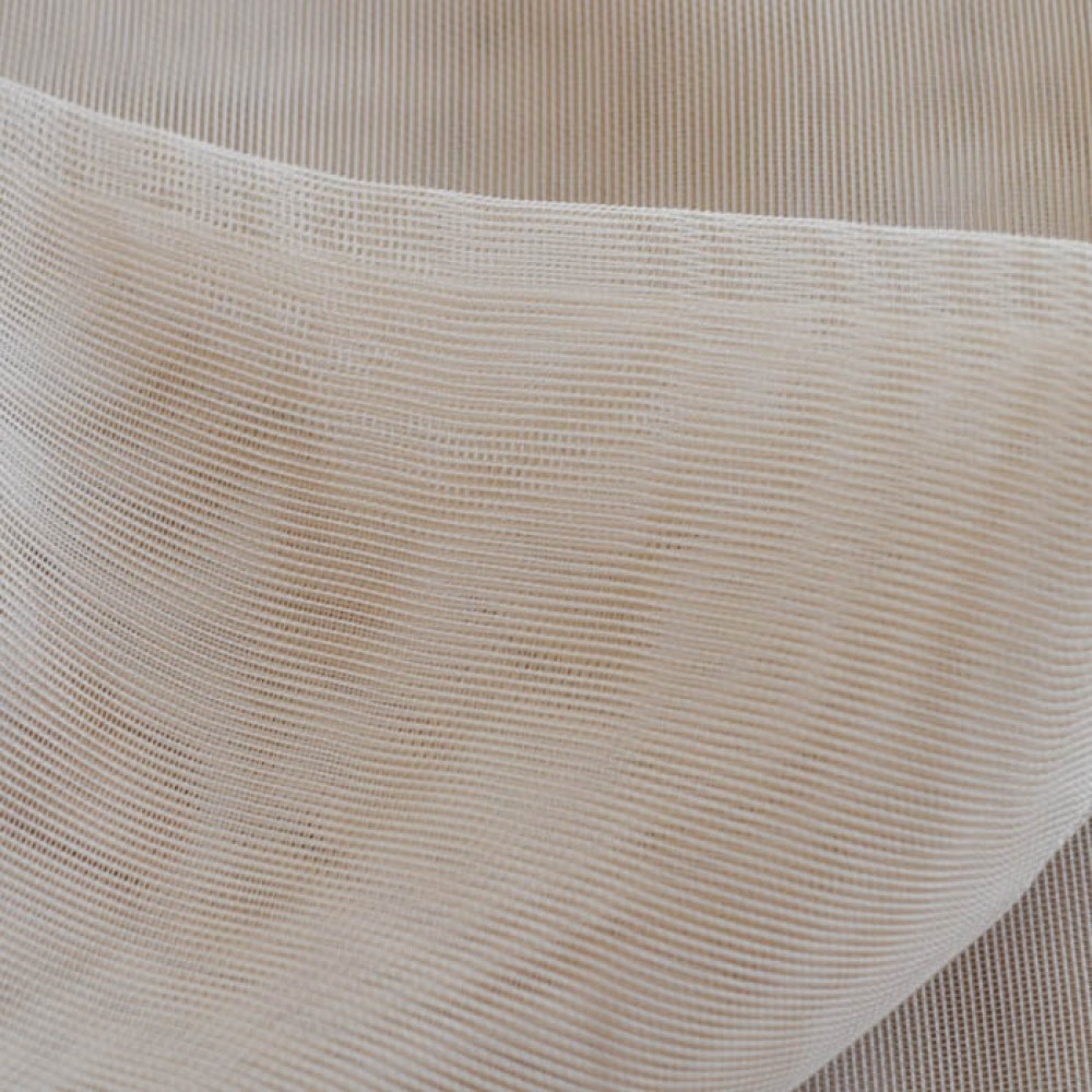 Κουρτίνα με το μέτρο ύφασμα δίχτυ σε μπεζ CR 433