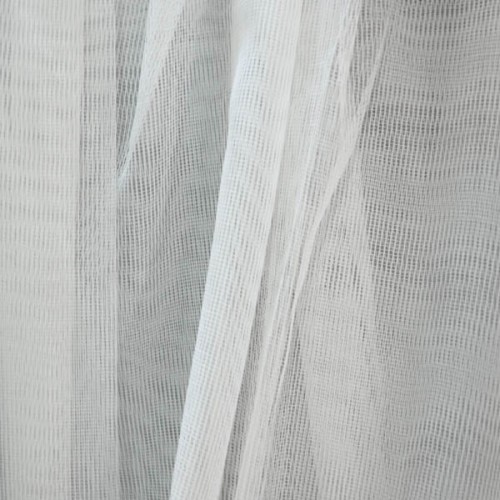 Κουρτίνα έτοιμη ραμμένη δίχτυ λευκό KE 155 (280x140cm)