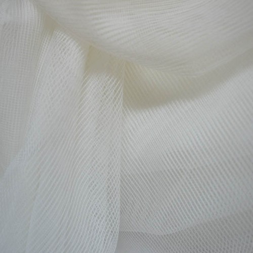 Κουρτίνα έτοιμη ραμμένη δίχτυ λευκό KE 155 (280x140cm)