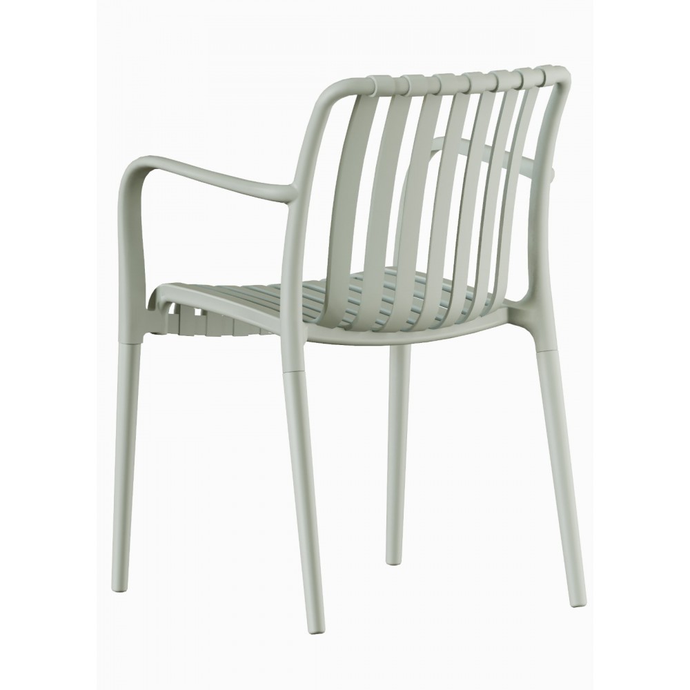 Armchair - Chair Polypropylene Moda CH540-BG Beige 51x57x78cm Armchair - Chair Polypropylene Moda CH540-BG Beige 51x57x78cm