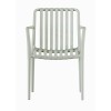 Armchair - Chair Polypropylene Moda CH540-BG Beige 51x57x78cm Armchair - Chair Polypropylene Moda CH540-BG Beige 51x57x78cm