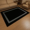 Faux Rabbit Fur Bedroom Rug Set Rabbit Luxurius DSN03-BLCSLV-SET (1*80X200+2*80X130) Faux Rabbit Fur Bedroom Rug Set Rabbit Luxurius DSN03-BLCSLV-SET (1*80X200+2*80X130)