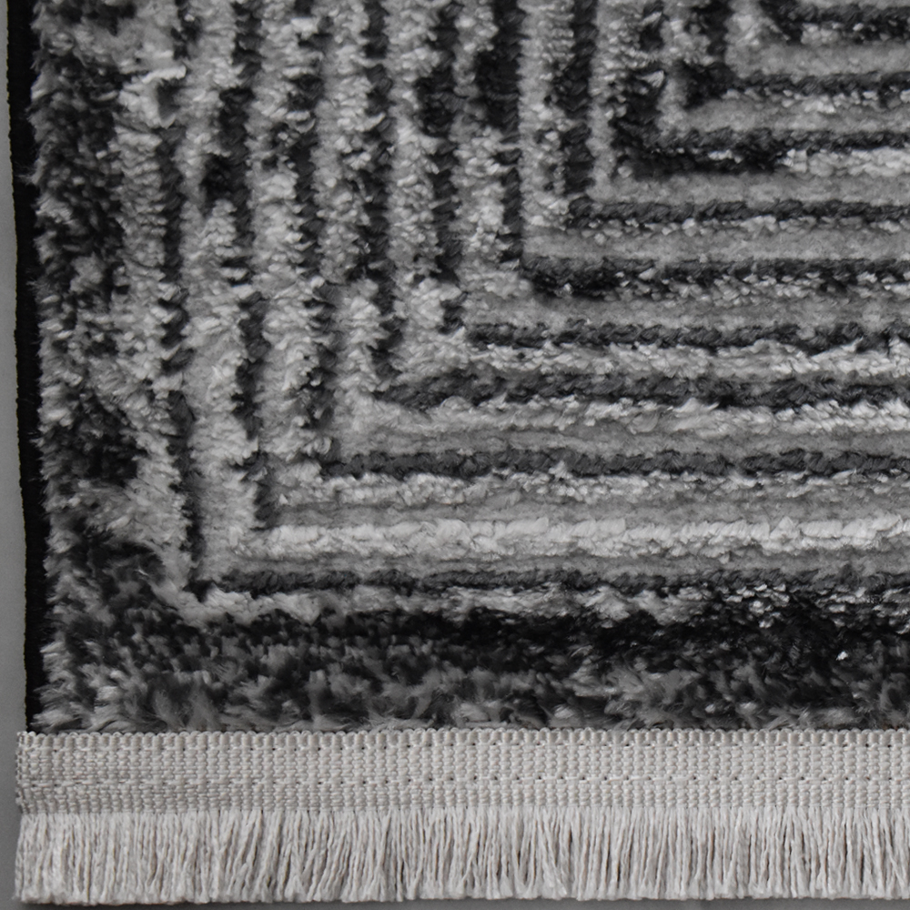 Traditional Carpet Fringe Halic HL606-GR-160 Grey 160X210cm Traditional Carpet Fringe Halic HL606-GR-160 Grey 160X210cm