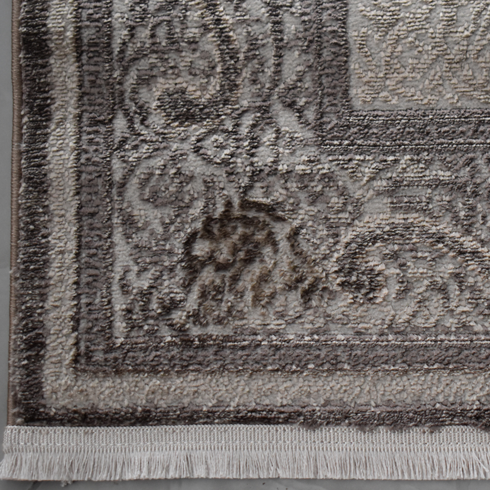 Χαλιά Κλασικά Heatset ανάγλυφα με κρόσσι Halic 200X270cm HL650-BR-200 Καφέ Χαλιά Κλασικά Heatset ανάγλυφα με κρόσσι Halic 200X270cm HL650-BR-200 Καφέ