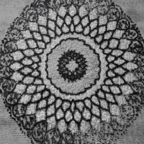 Traditional Carpet Fringe Halic HL650-GR-160 Grey 160X210cm
