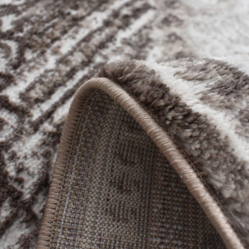Traditional Carpet Fringe Halic HL621-BR-160 Brown 160X210cm 